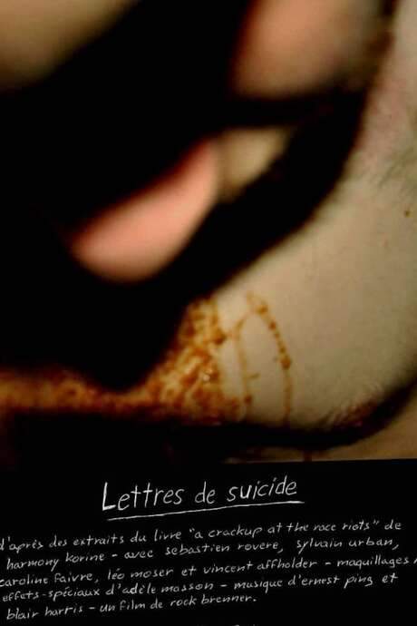 Lettres de suicide